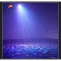 Projecteur à tête mobile LED RGBW à télécommande FXL, effet aurores boréales, équipement d'éclairage de scène pour DJ, KTV, fêtes