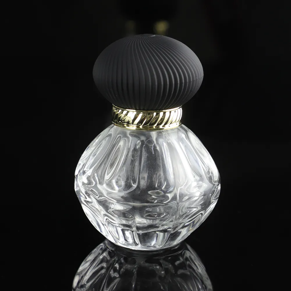 TOP & TOP botol parfum 30 ml高級バヨネット楕円形ボールキャップカードスプレー香水瓶メーカーと包装