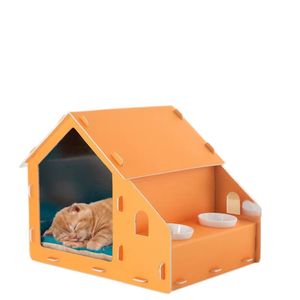 Maison de chat et de chien d'extérieur en plastique portable durable de haute qualité différentes couleurs pour la publicité Cage pour animaux de compagnie à vendre - Product Image 2