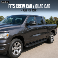 OEM Schwerlast-Rutschfeste Trittbretter, Langlebige Pickup Nerf Bars, für Dodge Ram 1500 2019-2026 Neuer Karosseriestil