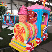 Cheery Amusement parc d'attractions bon marché manèges enfants piste train ensemble enfants électrique petit train tour