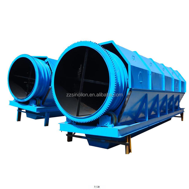 High Efficiency Rotary Drum Vibrating Compost