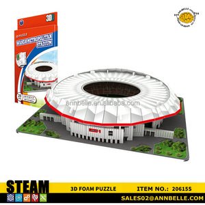 3D bọt Câu Đố nổi tiếng thế giới kiến trúc phổ biến Câu lạc bộ bóng đá mini sân vận động trong EU ghép hình câu đố người hâm mộ lưu niệm quà tặng khuyến mãi - Product Image 6