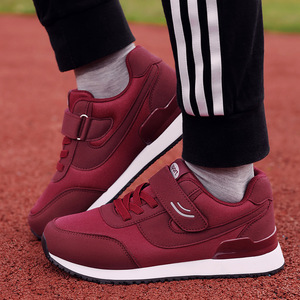 Chaussures de marche unisexes printemps-automne, semelle en caoutchouc souple, semelle intermédiaire en EVA, doublure en coton, légères et confortables pour les parents âgés - Product Image 4