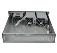 Boîtier de serveur PC industriel 2U personnalisé avec 6 baies ATX réseau attaché Rack de stockage échange à chaud et ventilateur en stock
