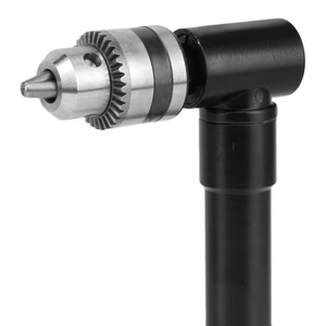 Adaptateur de perceuse à angle droit, adaptateur d'angle pour foret à 90 degrés avec mandrin à clé de 3/8 pouces, tige hexagonale de 8 mm - Product Image 6