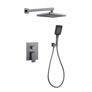 Pommeau de <span class=keywords><strong>douche</strong></span> caché de luxe pour hôtel italien, ensemble de 3 mitigeurs muraux de <span class=keywords><strong>douche</strong></span> de plafond - Product Image 5
