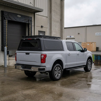 Capot de camionnette en alliage d'aluminium noir, rigide, sur mesure, léger et robuste pour F150 2021+/RAM 1500 2019+ 5.5FT 601L-800L