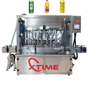 Automatic oil filling machine for liquid High speed filler for apple juice Honey automatic filling machine