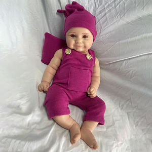 Poupée <span class=keywords><strong>Reborn</strong></span> en Silicone Plein Réaliste de 20 Pouces, Peinte par un Artiste, Bébé <span class=keywords><strong>Reborn</strong></span> Fait Main, Poids Réel, Fille Nouveau-née, Peut Faire du Bain - Product Image 2