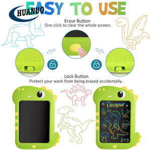 أقراص رسم إلكترونية للأطفال بإنش ، ألعاب ديناصور تعليمية ، - Product Image 3