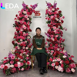LEDA Wedding <b>Decorations</b> Floral Arrangement Hanging Flowers Colorful Artificial Wedding Flowers - Product Image 1