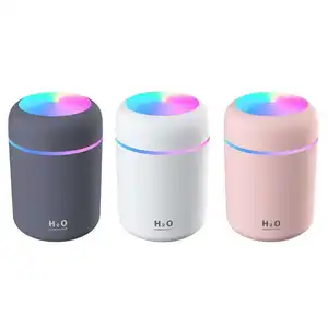 Xách Tay Tinh Dầu Khuếch Tán USB Độ Ẩm Không Khí Mini Phun Sương Hương Thơm Tạo Độ Ẩm Cho Xe Nhà Văn Phòng