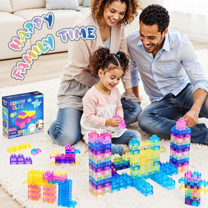 Cross-border <b>Rubber</b> Squishy Jelly Building <b>Blocks</b> Soft Spongy Educational Early Learning Toy for Ages 7-14 - Product Image 6