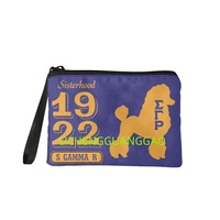 Porte-monnaie de sororité Sigma Gamma Rho, best-seller, réutilisable, design élégant, de haute qualité, pratique à transporter, sac à main