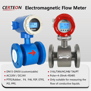 <span class=keywords><strong>DN10</strong></span>-DN50 インライン排水液監視 4-20mA と RS485 で産業精度を実現 電磁式フローメーター - Product Image 3