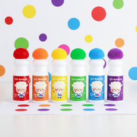 Superdots Nouveaux Marqueurs Mignons pour Peinture à Points, Stylos Pinceaux Lavables 40ml Pointes 18mm, Marqueurs Bingo Dabber pour Dessin Enfant