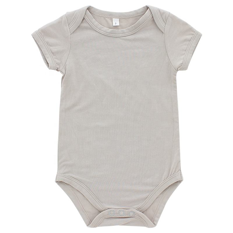 Wholesale Cute New Born Baby Clothes 95% Bamboo Soft Knit