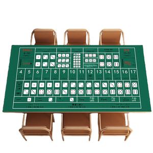 Tapete de Juego de Dados Personalizado, Accesorio de <span class=keywords><strong>Casino</strong></span>, Tamaño Baccarat, Mantel de Apuestas, Base de Goma Antideslizante, Diseño Engrosado Resistente a las Manchas, Ajedrez - Product Image 5