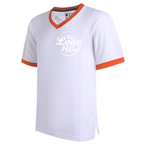 เสื้อฟุตบอลชาย ผ้าถักแห้งเร็ว เสื้อผ้าออกกำลังกายแบบยูนิเซ็กซ์ ขายส่ง ป้องกันขนร่วง ระบายอากาศได้ดี 140-160 GSM - Product Image 5