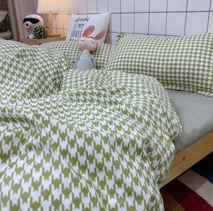 Bán buôn Nữ Hoàng Kích thước in vải nhà khách sạn tấm ga trải giường Duvet cover Set dây kéo tùy chỉnh Polyester giá rẻ giá nuốt gird - Product Image 4