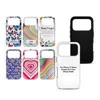 Coque de Téléphone Portable de Luxe à Sublimation 3D Designer pour iPhone 16 15 14 13 Pro Max, Étui Magnétique 2-en-1 à Sublimation pour iPhone 17 Pro Max