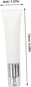 หลอดบีบแบบไม่มีอากาศขนาด 50 มล. สำหรับใส่รองพื้น ครีมบีบี ครีม โลชั่น - Product Image 2