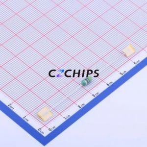 Inductor de Anillo de Color AL0307-471K / Componente de Orificio Pasante (THT), D2.8xL7mm 470uH 10% 55mA 24Ohm - Product Image 2