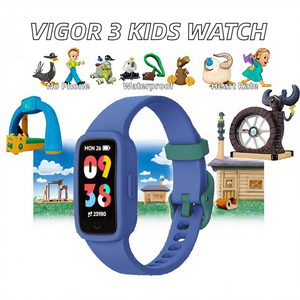 Reloj Inteligente para Niños con Pantalla AMOLED, Sin Necesidad de Aplicaciones/Teléfono, Resistente al Agua 3ATM, Monitor de Frecuencia Cardíaca/Sueño - Product Image 2