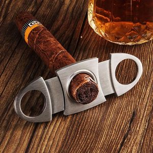 Cortador de Cigarros de Doble Cuchilla de Plástico con Base Negra y Logotipo Personalizado, Accesorios para Cigarros - Product Image 4