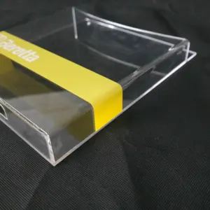 Siebdruck wand montiert A4 größe acryl datei halter