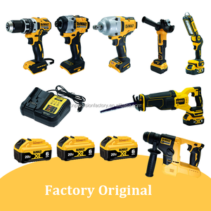 <span class=keywords><strong>DEWALT</strong></span> <span class=keywords><strong>20V</strong></span> MAX XR <span class=keywords><strong>Kit</strong></span> Combinado de Herramientas Eléctricas Inalámbricas Sin Escobillas, Juego Completo de 7 Piezas con Batería y Cargador para Construcción - Product Image 1