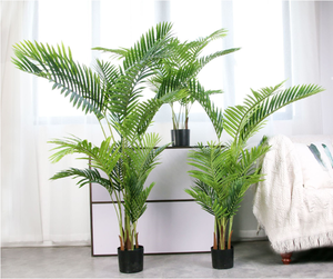 Artificial Areca Palm árbol resistente a los rayos UV para de interior y al aire libre decoración fingió Palm árbol plantas - Product Image 2