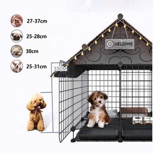 Innovation Design Indoor di alta qualità sostenibile e smontabile leggera gabbia per cani con Housetop per cani di piccola taglia - Product Image 5