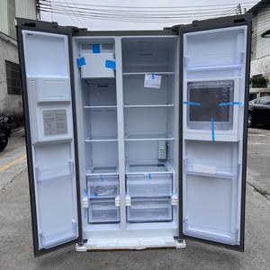 Refrigerador Apto con Máquina de Hielo/Triturador, Refrigerador de Doble Puerta, Enfriamiento por Aire, Sin Escarcha, Estándar Europeo, 220v 50/60hz - Product Image 3