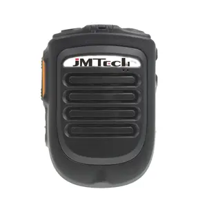 Zello walkie talkie için en satış mic hoparlör PTT 100km kablosuz mavi diş BT Android cep telefonu radyo JM-T10 için çalışmak