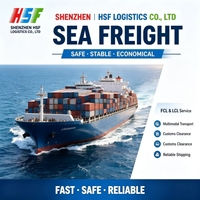 Agent d'expédition maritime DDP FBA pas cher de Shenzhen Chine à Klaipeda Lituanie, livraison porte-à-porte de batteries, poudres et liquides par fret maritime