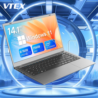 Pas cher Brand New 14.1 Inch Notebook Pc 4Gb 128G Oem Home School Business Wind Ows Laptop Netbook Pc