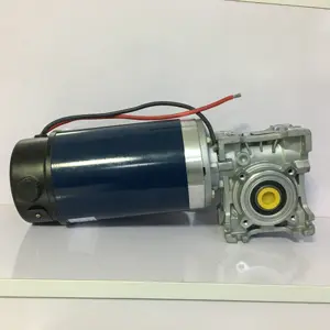 High Torque Geared Dc Motor low speed high effciency 15Rpm 12V 24V 300W 400W 700W Dc Worm Gear Motor