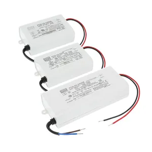 MEAN WELL-Controlador LED de atenuación, fuente de alimentación de CC de 500mA, PCD-40-500B, 40W, salida única, CA Triac