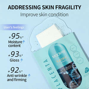 Precio de fábrica Corea Fruta natural Mascarilla facial Planta Té verde Aloe Naranja Mascarilla facial Hidratante Mascarilla para el cuidado de la piel - Product Image 4