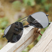 Lunettes de soleil polarisées pour enfants, style pilote classique, protection UV400, confortables, à monture complète, à la mode, pour garçons et filles
