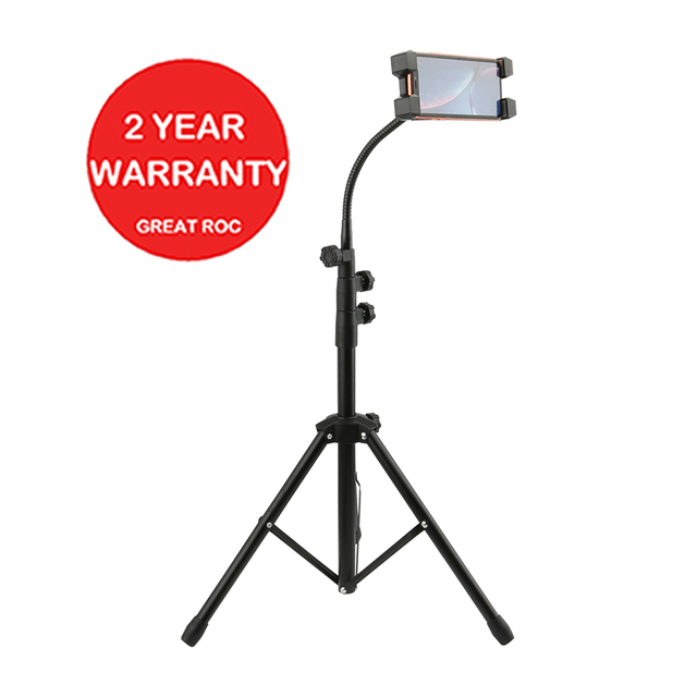 Wholesale Tablet Tripod Stand Foldable Height Adjustable Tablet Holder Phone Tablet Floor Stand