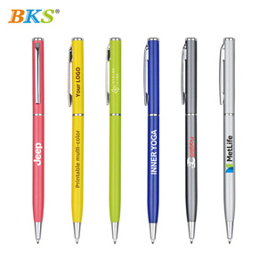Bolígrafo de Gel de Lujo con Logotipo Personalizado de 1.0 mm, Cuerpo Metálico de Estilo Bonito con Diseño, Regalos Promocionales - Product Image 1