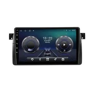 Krando วิทยุติดรถยนต์ระบบแอนดรอยด์12.0เครื่องเล่น GPS นำทาง GPS สำหรับ BMW E46 M3 318 320 325ไร้สาย CarPlay WIFI 4G