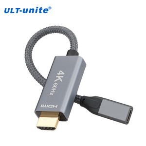 ULT-unite özel USB 3.1 tip-c F <span class=keywords><strong>M</strong></span> 4K 60Hz tak oyun dönüştürücü dizüstü yerleştirme istasyonu için Hub adaptörü kombinasyon koruyucu - Product Image 1