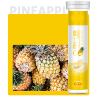 Tabletas Efervescentes de Vitamina C 1000mg de Marca Privada OEM, Suplemento de Electrolitos para Hidratación, Antioxidante, Refuerzo Inmunológico y Energía