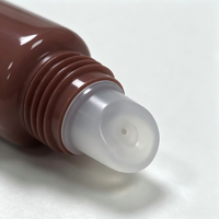 Tube cosmétique en plastique Runfang PE, diamètre 16 mm, 15 ml, blanc, vide, souple, à visser, pour gloss et crème contour des yeux