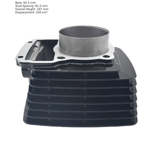 ชุดลูกสูบและกระบอกสูบ Yinxiang CG250 ขนาด 65.5 มม. สำหรับซ่อมบำรุงเครื่องยนต์มอเตอร์ไซค์ - Product Image 2