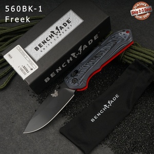Couteau de tous les jours Benchmade 560BK-1, lame en acier M4 résistante à l'usure, manche durable en G10, livraison rapide depuis les États-Unis, ODM - Product Image 1